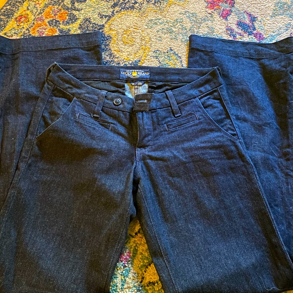 Lucky wide leg trousers 6/28 like new